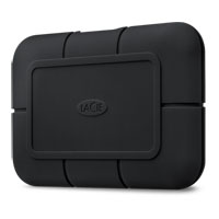 LaCie Rugged 2TB External Solid State Drive/SSD - Black
