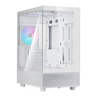 SilverStone Lucid 04 Tempered Glass White Micro-ATX Case