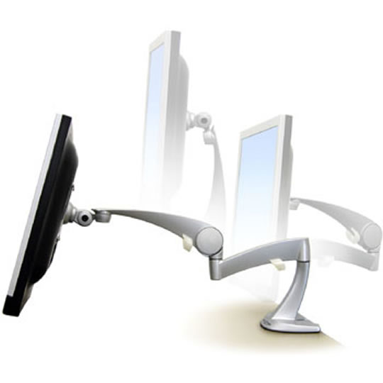 Ergotron Neo-Flex LCD Arm (Silver) for Monitors upto 22"