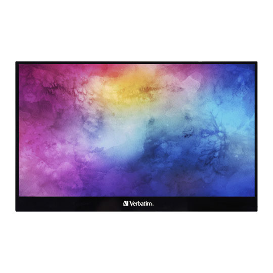 Verbatim 17.3" Full HD IPS Portable FHD Touchscreen Monitor HDMI/USB-C PC/MAC