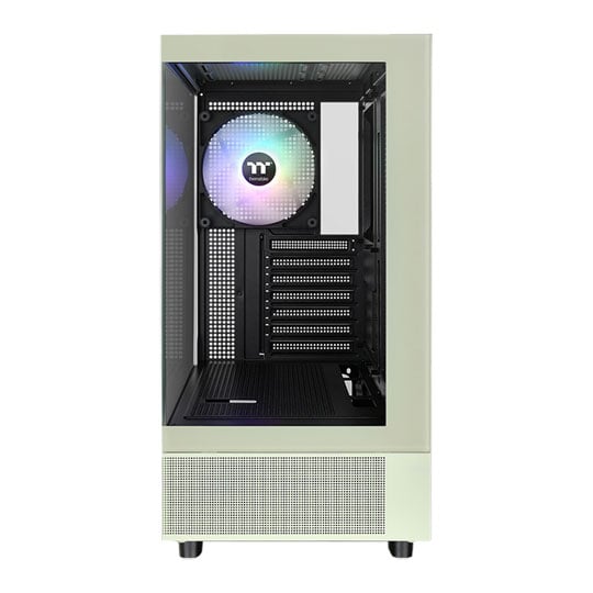 Thermaltake View 270 TG ARGB Mid Tower Tempered Glass PC Gaming Case Matcha Green : image 3